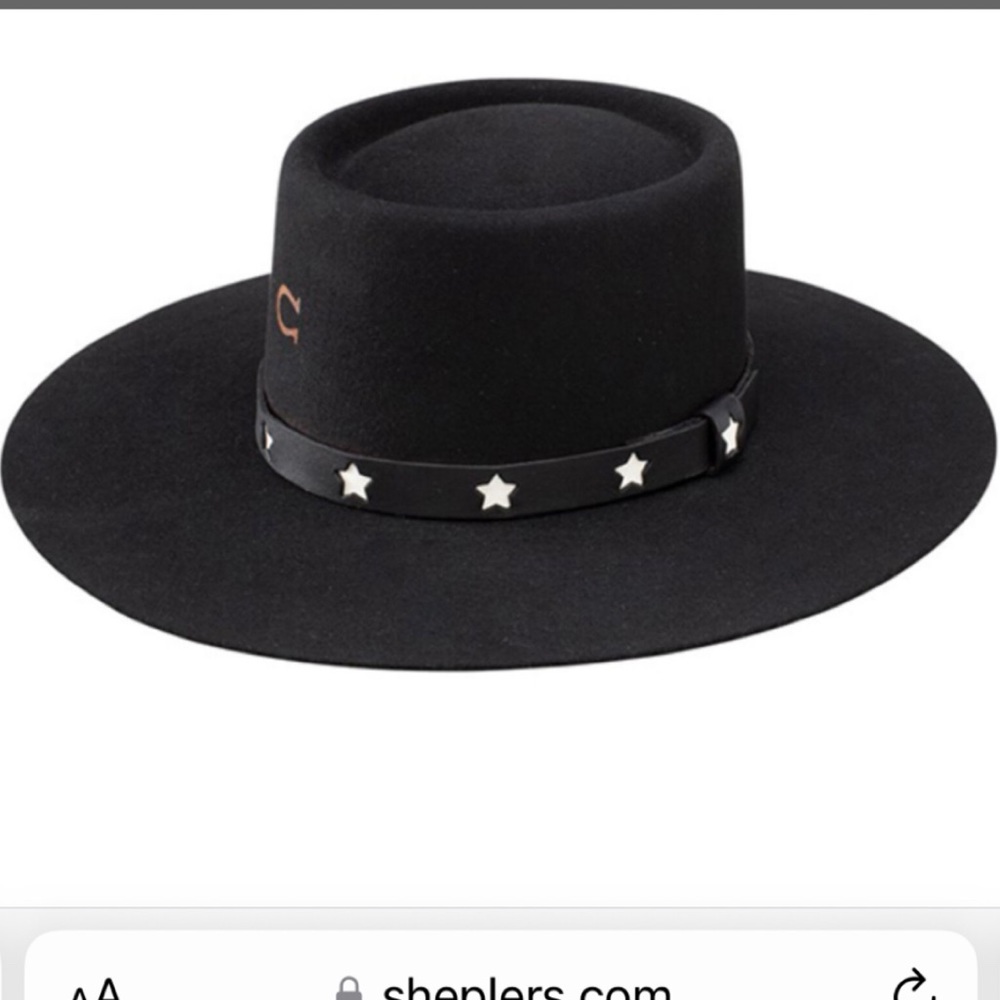 Brand new Charlie one horse hat without tags.